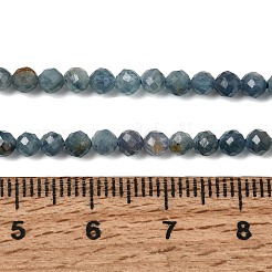 Natürliche kyanit / cyanit / disthen perlen stränge&nbsp;G-G259-D04-3mm