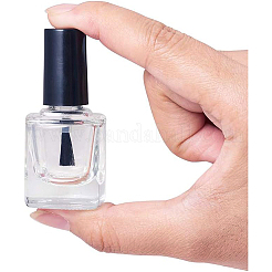 Прозрачный стеклянный лак для ногтей пустая бутылка&nbsp;MRMJ-BC0001-47-10ml