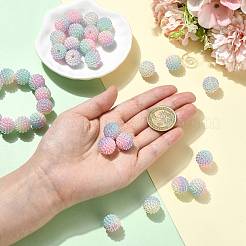 40pcs perles acryliques imitation perle&nbsp;OACR-FS0002-89A-11