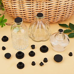 20 шт. 5 заглушки для отверстий из силикона&nbsp;AJEW-GF0008-06B