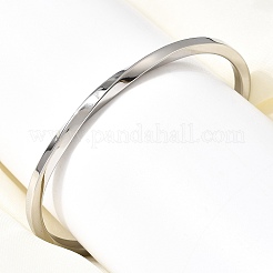 304 Edelstahl-Armreife für Damen&nbsp;BJEW-H644-04P