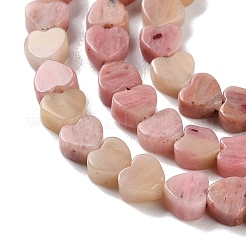 Природные родонит бисер нитей G-M403-A32-01