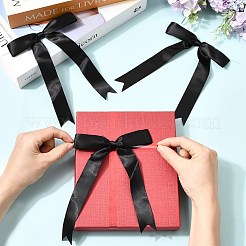 Geschenkverpackungsdekorationen aus Polyester mit Schleife&nbsp;AJEW-CJZ0001-05