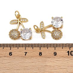 Латунные микро проложить кубического циркония подвески&nbsp;KK-A257-19A-G