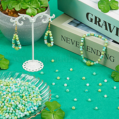 1000 шт. 3-х цветные стеклянные бусины&nbsp;SEED-SP0001-07B