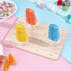 Stand de glace en bois&nbsp;AJEW-WH0596-040