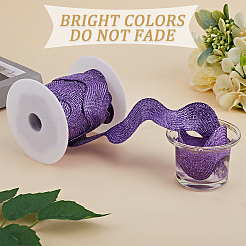 Лента из полиэстера с волнистой бахромой длиной 5 ярд. OCOR-GF0003-45E