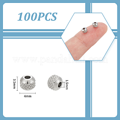 Бусины из нержавеющей стали 304 STAS-UN0006-40P