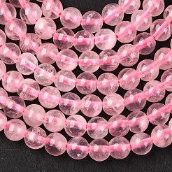 Натуральный мадагаскар розовый кварц бисер strads G-D655-4mm