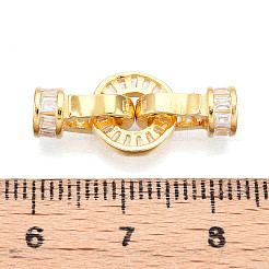 925 серебряная застежка с микропаве из прозрачного кубического циркония STER-T008-07G