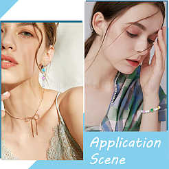 2 нити окрашенных натуральных пресноводных ракушек SHEL-SC0001-60