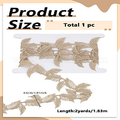 2 ярд филигранной кружевной отделки из полиэстера&nbsp;OCOR-LP0002-45