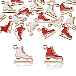 20шт 2 цвета сплава эмалевые подвески&nbsp;PALLOY-CJ0001-137