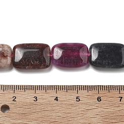 Натуральный Malaysia нефритовые бусы пряди G-K392-B14-13x18mm