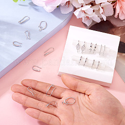 20 шт. 10 стиля латунных крючков для сережек KK-TA0002-29