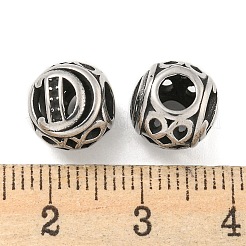 Perles en acier inoxydable 304 serties de strass&nbsp;STAS-O002-01D-AS