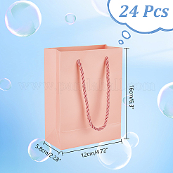 Складные бумажные подарочные пакеты с ручкой ABAG-WH0045-21D