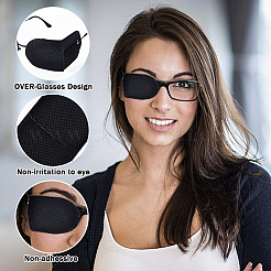 12шт. повязка на глаз для очков AJEW-CN0001-81