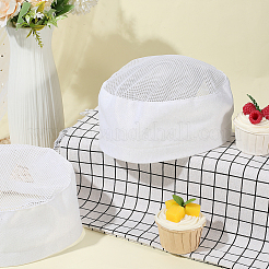 Регулируемый колпак шеф-повара из полиэстера AJEW-WH20064-27A