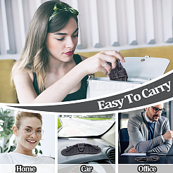 1 шт. сумка для хранения очков из искусственной кожи&nbsp;AJEW-CN0002-61D