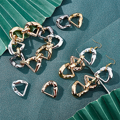 30 шт. 120 шт. 4 цвета УФ-покрытие АБС-пластик соединительные кольца&nbsp;CCB-PH0001-14