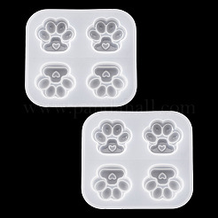 Diy кошачья лапа печатает помадку силиконовые Молды&nbsp;DIY-TAC0015-32B