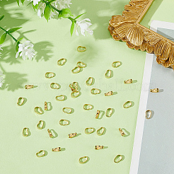 Латунные защелки на подвесных дужках&nbsp;KK-LP0001-20A