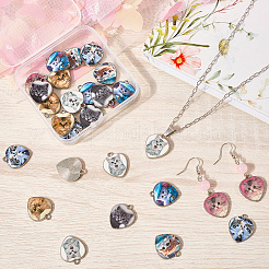 Подвески из сплава 28шт 7 цветов&nbsp;FIND-SC0015-16