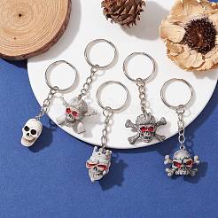 Брелок для ключей из ПВХ и смолы на тему Хэллоуина&nbsp;KEYC-JKC00706