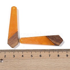 Подвески из смолы и дерева WOOD-F015-05E