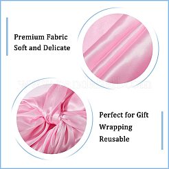 Tissu furoshiki carré en polyester pour emballer les boîtes cadeaux&nbsp;DIY-WH0591-671C