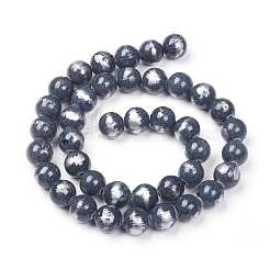 Natur Mashan Jade Perlen Stränge&nbsp;G-G833-10mm-02