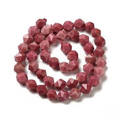 Природные родонит бисер нитей G-K382-A06-02