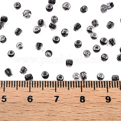 Светящиеся в темноте прозрачные стеклянные бусины 8/0 шт.&nbsp;SEED-YWC0001-01A