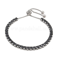 Браслеты-слайдеры из хирургической нержавеющей стали 316&nbsp;BJEW-C125-17C-02