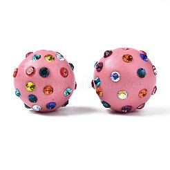 Abalorios de Diamante de imitación de arcilla polímero&nbsp;RB-T017-31B