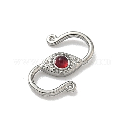 S-образные застежки со стразами из нержавеющей стали 304&nbsp;LS-STAS-G373-05P