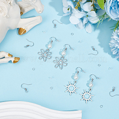 200 шт. крючки для сережек из нержавеющей стали 304 DIY-SC0024-19