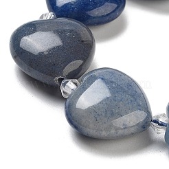 Окрашенные и нагретые нити из натурального синего авантюрина G-C150-A23-01