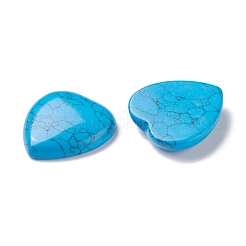 Cabochons turchese sintetico&nbsp;G-P021-11