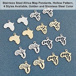 16 шт. 8 стиля ионного покрытия (IP) подвески из нержавеющей стали 304 STAS-UN0028-39