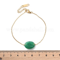 Браслеты из нержавеющей стали 304 BJEW-A036-24G-02