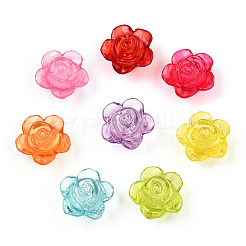 Прозрачные акриловые бусины&nbsp;TACR-N018-02