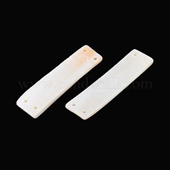 Многожильные звенья из натуральной пресноводной ракушки с 4 отверстием SHEL-T020-67