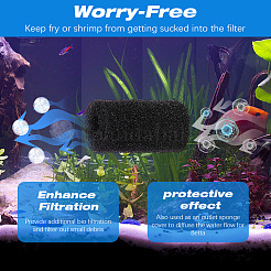 Губка для аквариумного фильтра&nbsp;AJEW-WH20048-50B