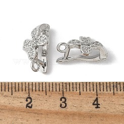 Латунные микропроволочные кубические циркониевые подвески KK-D324-40P