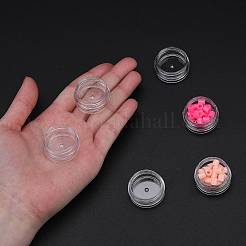 3 г пластиковая пустая переносная банка для крема для лица X-MRMJ-WH0020-01B