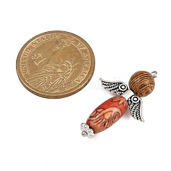 Печатные подвески из натурального дерева PALLOY-JF04386