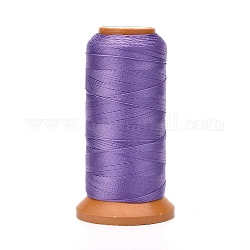 Полиэфирные нити, для изготовления ювелирных изделий, темно-фиолетовый, 0.25 мм, около 874.89 ярда (800 м) / рулон