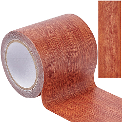 Gorgecraft不織布模造木目粘着テープ  オーク材の穀物修理テープパッチ  フラット  シエナ  57mm  約4.57m /ロール